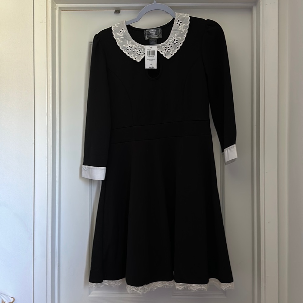 Midnight Hour AHS Hot Topic dress. LG Wednesday Addams